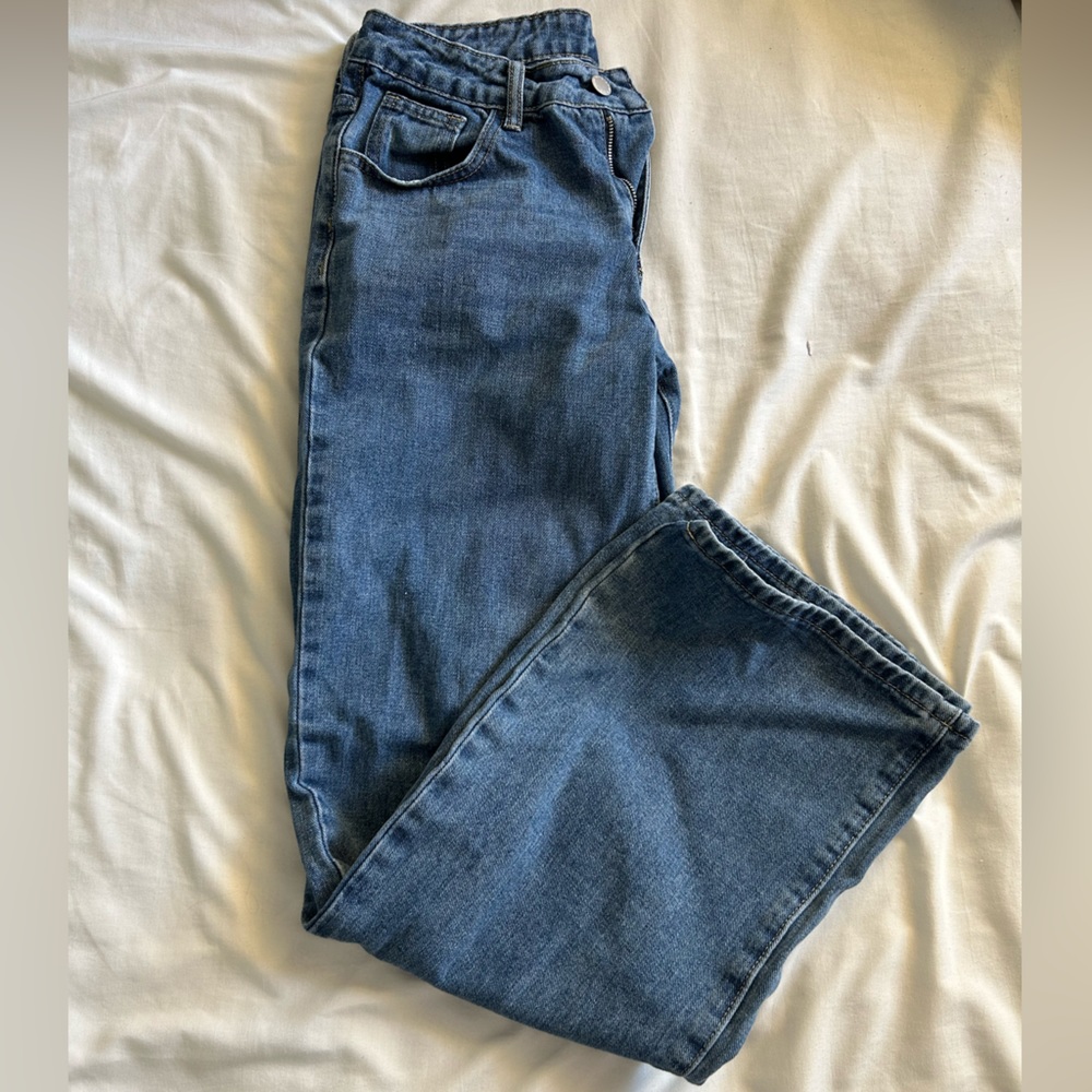 simple blue jeans